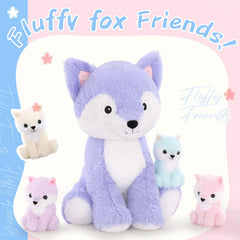 MaoGoLan fox plush gift set ideal for birthdays and celebrations.