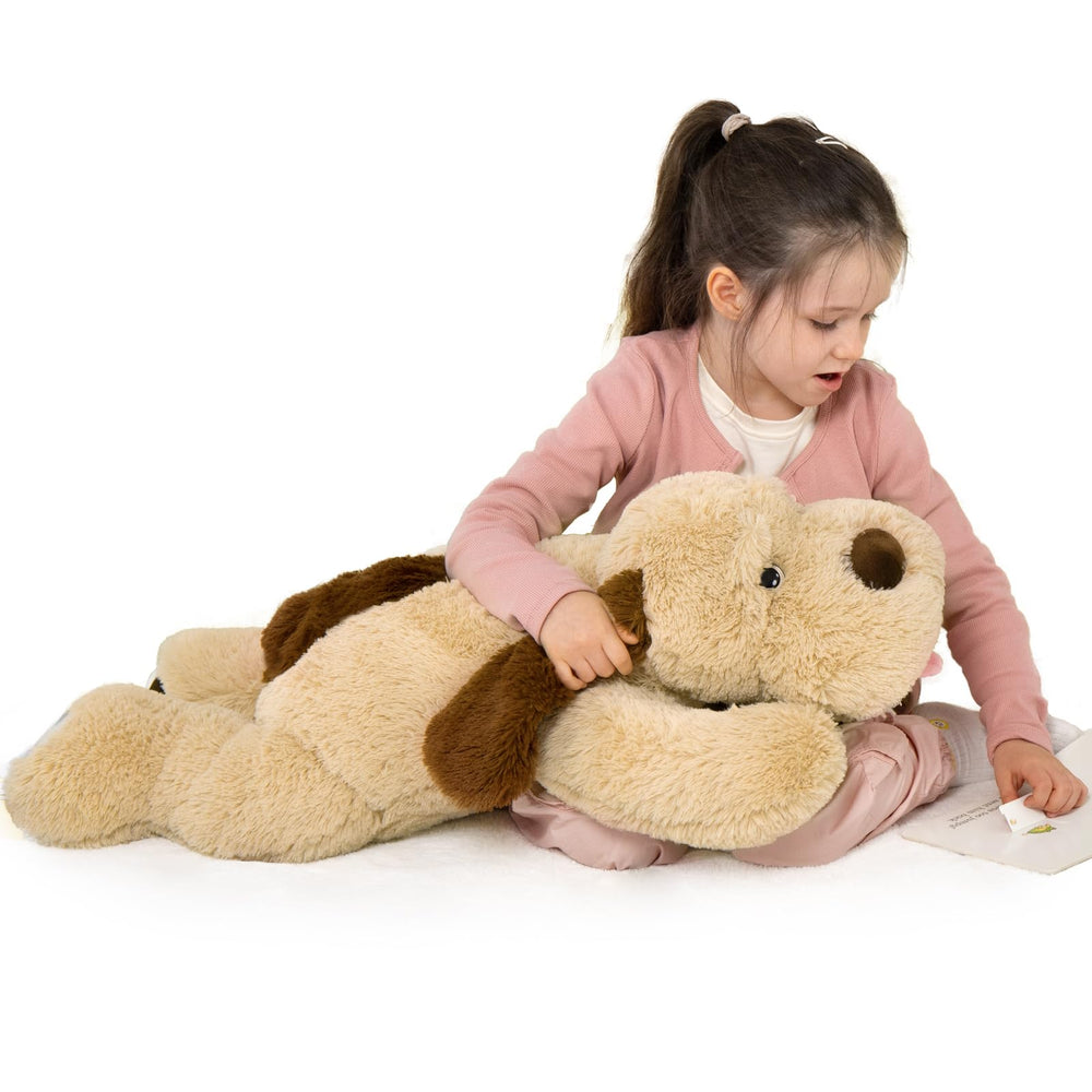 MaoGoLan giant dog plush 31-inch for cozy hugs and home decor.