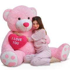 Maogolan 52-inch giant teddy bear for cozy hugs and decor
