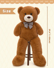MaoGoLan 39-inch bear as baby shower gift option for parents.