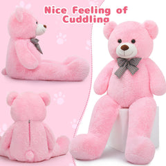 MaoGoLan giant teddy bear in hug-ready pose for comfort.
