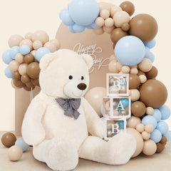 MaoGoLan giant teddy bear in pillow-snuggle pose for cozy evenings.
