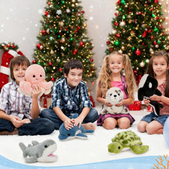 MaoGoLan orca plush, soft and durable for kids' rooms.