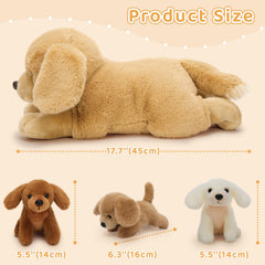 MaoGoLan puppy plush small 2 ready for storytelling adventures.