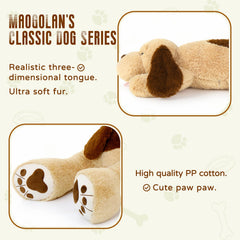 MaoGoLan plush features a side zipper to adjust stuffing.