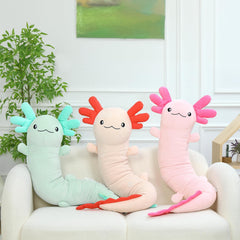 MaoGoLan soft axolotl plush for relaxing snuggles and cozy evenings.