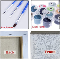 Maomaomi gift-ready paint by numbers kit suitable for gifting