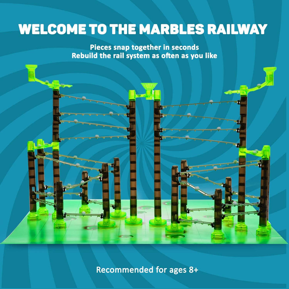 Marble Genius compatibility lets you expand with other sets.