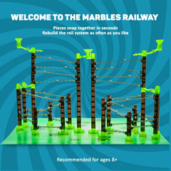 Marble Genius compatibility lets you expand with other sets.