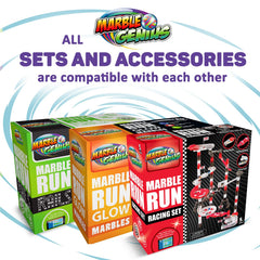 Marble Genius accessory set expands and mixes with existing mazes