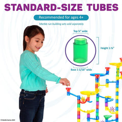 Marble Genius Tubes clear-tubes-observation displaying marble action and flow