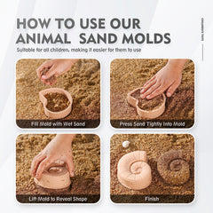 MarcZero dolphin mold for fast sand sculptures at the beach