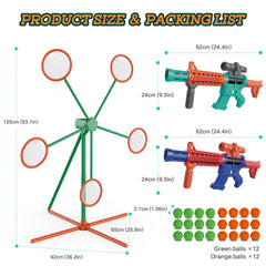 Marlrin Shooting Games: suitable for ages 5–12+ and up for group play.
