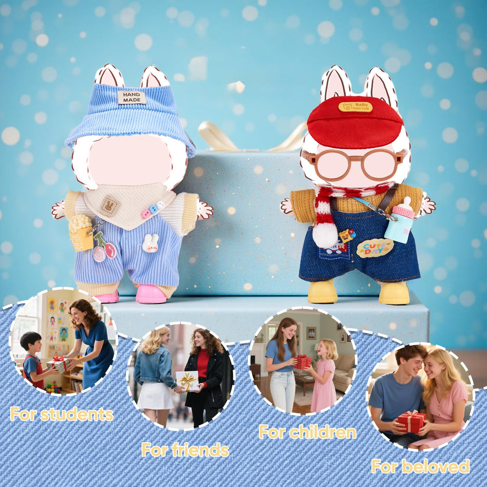 MARRASSA doll hats, two-piece set completes seasonal style and play.