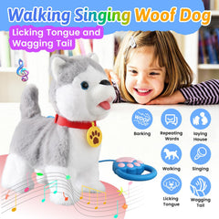 Marsjoy Husky Barking Sounds provide realistic barks for imaginative play.