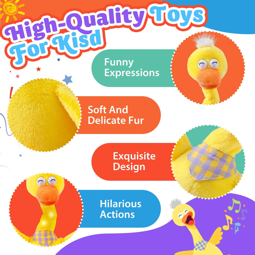 Marsjoy Talking Duck makes a gift-ready companion for curious little learners.