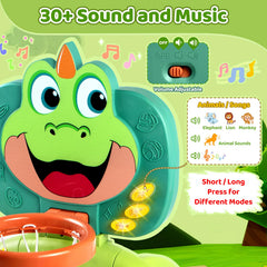 Marstone animal-button toy delivers sounds and tunes for sensory play.