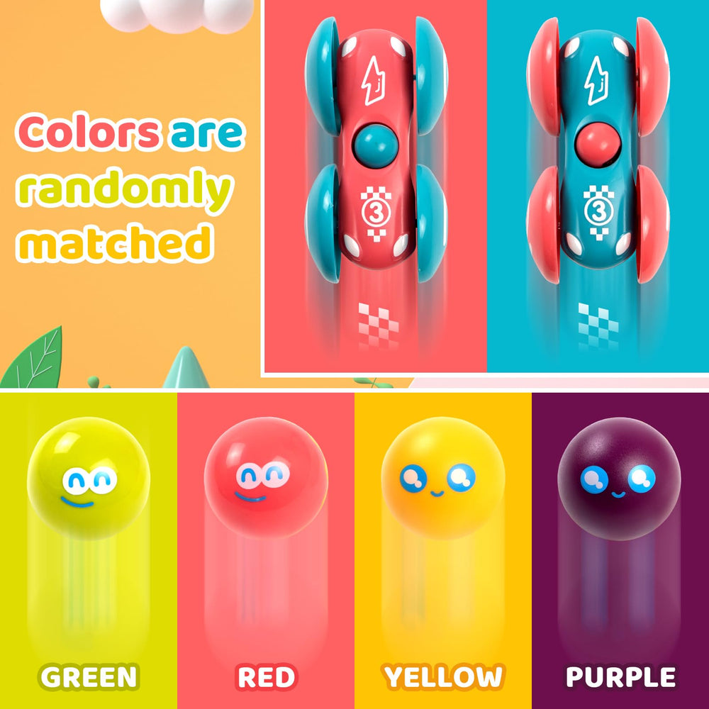 Marstone mini cars on track – enhances visual tracking and placement skills