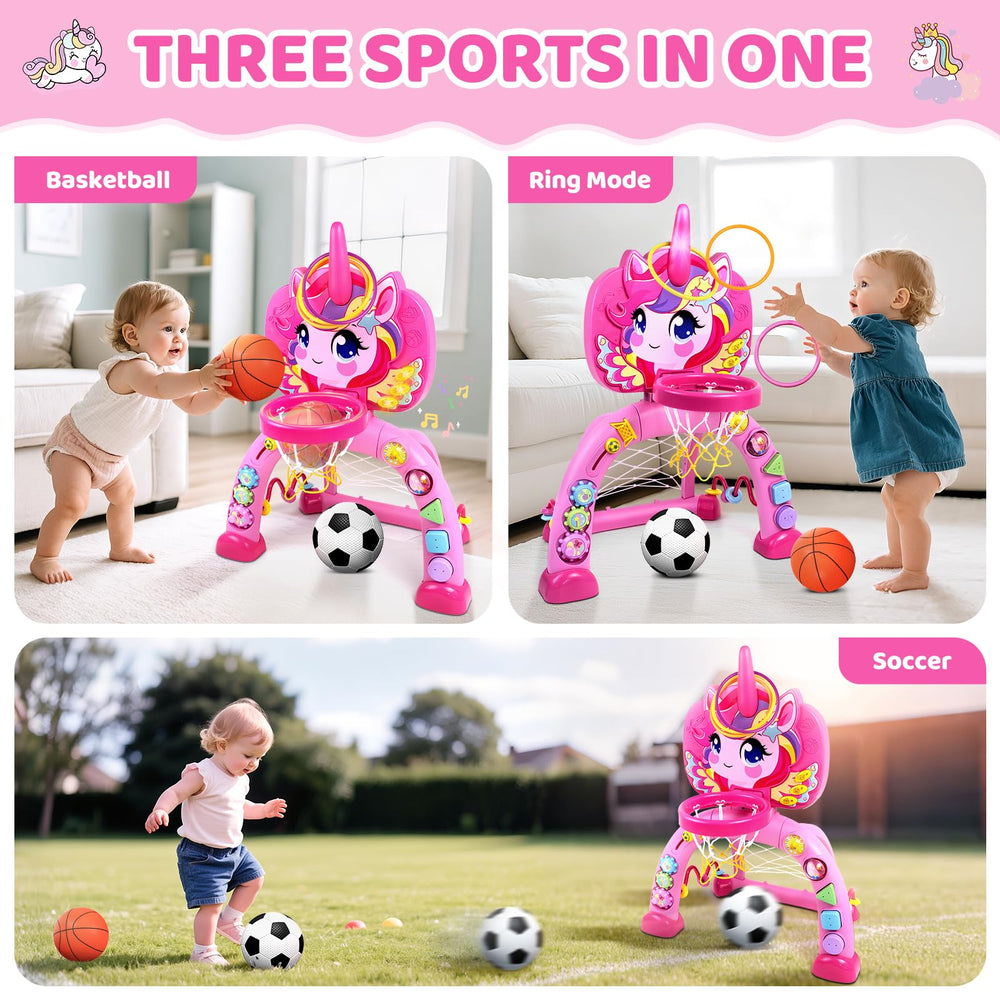 Marstone colorful musical toy with lights promoting listening skills