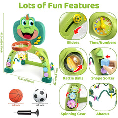 Marstone toddler soccer goal for kicking and aiming practice.