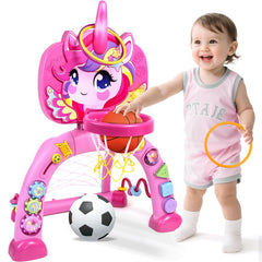 Marstone toddler sports center basketball hoop for active play and development