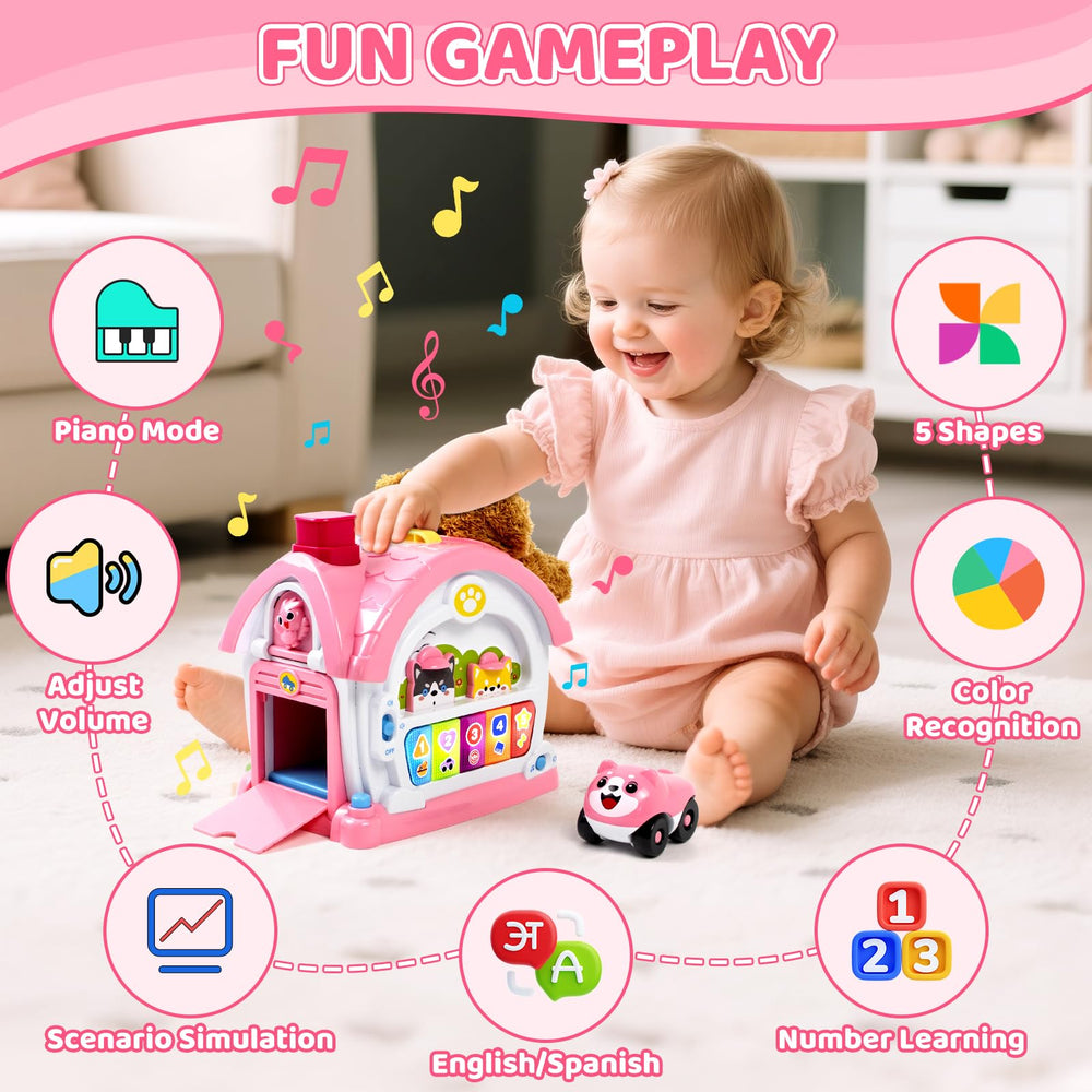 Marstone interactive puppy supports pretend play and fine motor skills