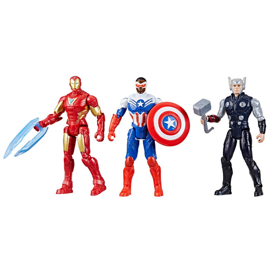 Marvel Avengers Epic Hero Team-Up Gift Pack front view—inspire imaginative battles for kids.