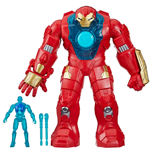 Marvel Iron Man 4-inch figure with translucent deco for dynamic display and imaginative play.