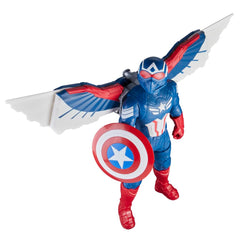 Gift-ready Marvel Avengers Captain America toy for kids aged four and up.
