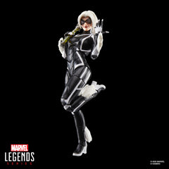 Marvel Black Cat Gamerverses articulation points enable dynamic posing.