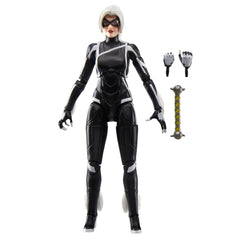 Marvel Black Cat Gamerverses figure front view for display.