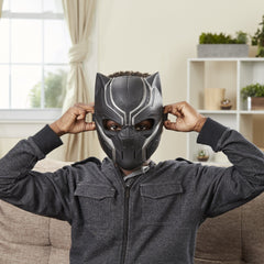 Marvel Black Panther Basic Mask lightweight design for comfortable play.