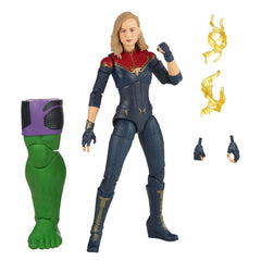 Marvel Captain Marvel 6-inch figure front view for dynamic display poses