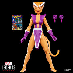 MARVEL CLASSIC Feral articulation shows poseable head, arms, and legs for action-ready setups