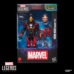 MARVEL CLASSIC Iron Man MK72 action pose ideal for dynamic battles.