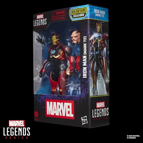 MARVEL CLASSIC Iron Man MK72 details closeup highlighting comic-inspired design.