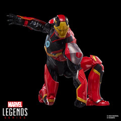 MARVEL CLASSIC Iron Man MK72 diorama-ready setup for shelf scenes.