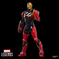 MARVEL CLASSIC Iron Man MK72 display shelf-ready presentation on a stand.
