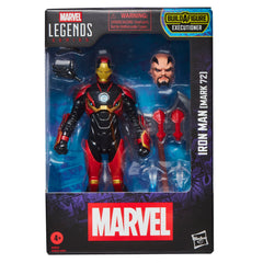 MARVEL CLASSIC Iron Man MK72 front view for striking armor display.