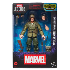Marvel Classic Wolverine WWII Logan figure front view for display and posing.
