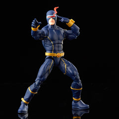 Marvel Cyclops 6-inch figure articulation emphasizes smooth posing and display durability.