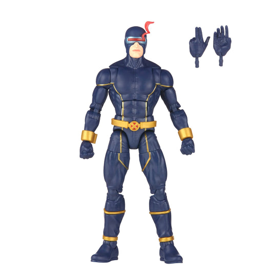 Marvel Cyclops Astonishing X-Men figure front view for display and collection.