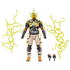 Marvel's Electro figure with headpiece for dynamic display and pose-ready action.