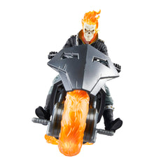 Marvel Ghost Rider Hell Cycle with multiple foot pegs and wheel flames