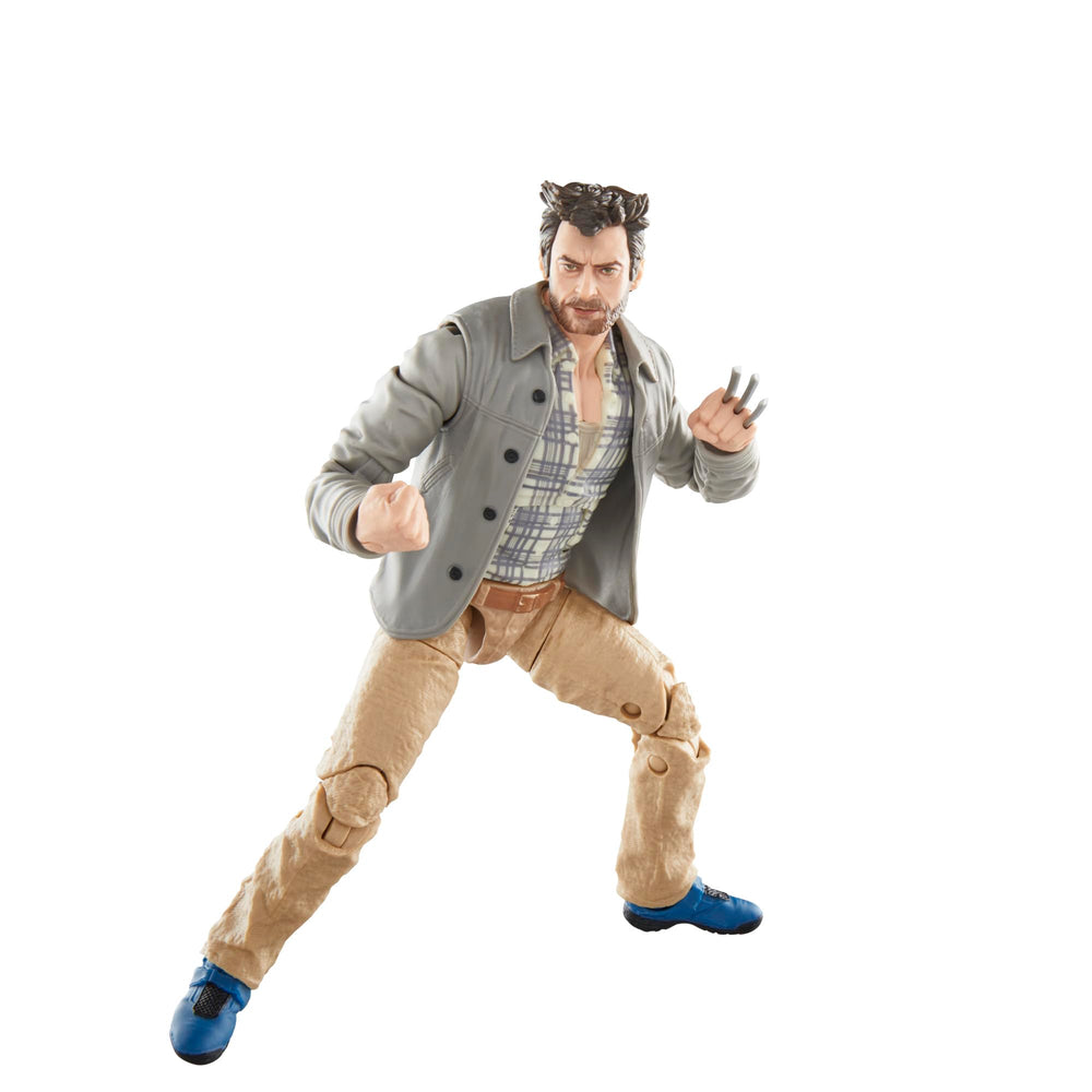Close-up detail of Marvel Headpool Logan Wolverine 6-inch figure textures and sculpt.