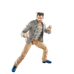 Close-up detail of Marvel Headpool Logan Wolverine 6-inch figure textures and sculpt.