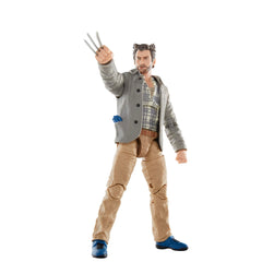 Marvel Headpool Logan Wolverine 6-inch figure on a display shelf setup.