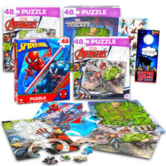Marvel Heroes Premier Puzzles Set: Iron Man puzzle enhances imaginative play and focus