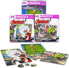 Marvel Heroes Premier Puzzles Set: Spider-Man puzzle for family puzzle time