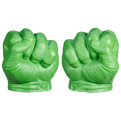Marvel Hulk Gamma Smash Fists front view for safe, imaginative play.